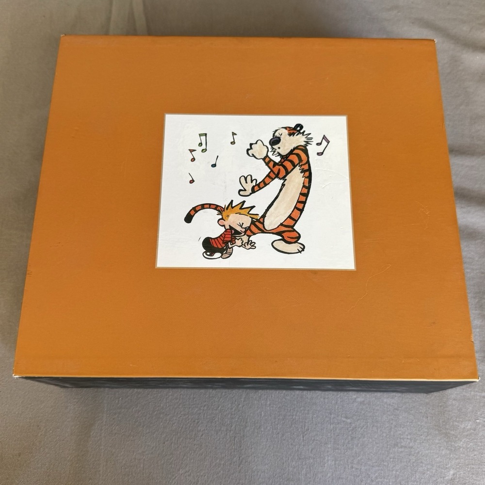 Calvin and Hobbes Book 3/4 Books Box Set Paperback 2005 Watterson Missing &2